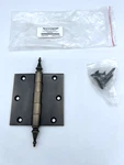 Rejuvenation Steeple Door Hinge 3.5 Burnished Antique C2272. Fixed Price $40.00.
