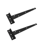 Strap Door Hinge Black Iron Rsf Finish Light Duty 9" Set Of 2. Fixed Price $25.99.