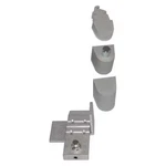 Kaba Ilco IL-OP-19-LH-AL Sets Aldora Style Pivot Hinge, Diecast Aluminum,. Fixed Price $36.49.