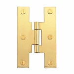 Flush Bright Solid Brass Hinge 3". Fixed Price $15.99.