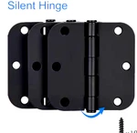 Open Box Of 6 Reliabilt Satin Nickle Finish 3-1/2" Door Hinge 5/8" Radius. Fixed Price $10.95.