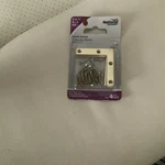 National N190-876 Pack (4) 2"X 3/8 Satin Brass Tone Flat Corner Braces. Fixed Price $5.19.