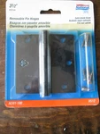National Hardware N241-190, 3-1/2" Removable Pin Hinge, Satin Black Finish. Fixed Price $7.50.