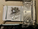 Deltana DSH35R515 3-1/2" X 5/8" Spring Hinge Satin Nickel Finish. Fixed Price $50.00.
