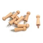 Tulead 8PCS Wooden Coat Hooks Shaker Pegs Screw-on Clothes Hanging Tow.... Fixed Price $16.43.