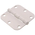 Hillman Hardware Essentials 5/8" Round Corner Door Hinge White (3-1/2"). Fixed Price $7.95.