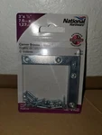 National Hardware N113-969 Corner Brace Zinc Plated Steel 3"X1/2". Fixed Price $9.99.