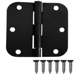Ilyapa 48 Pack Black Interior Door Hinges 3.5 X Inch Matte For. Fixed Price $82.17.