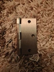 Everbilt Squeak-free Door Hinge Satin Nickel 3-1/2" X 5/8" Radius 1005694767. Fixed Price $12.99.