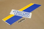 Husqvarna 1986 CR125 WR125 XC125 Air Box Side Panel Emblem Decal Right Nos Oem. Fixed Price $29.99.