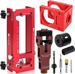 Door Hinge Jig, Aluminum Alloy Template Kit For Router, Adjustable Mo. Fixed Price $83.99.