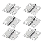 Mcredy Door Hinges 1 Mini Stainless Steel Silver Cabinet Inch,. Fixed Price $10.56.