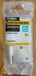 Everbilt #28746 In. Round Corner Satin Nickel Squeak-free Door Hinge, QTY-10. Fixed Price $29.99.
