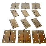 12 Stanley Commercial Door Hinges Bronze 05-0552 F-179 Set ** Ready To Ship. Fixed Price $198.00.