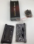 Qty 2 Deltana DSB410B 4" X W Butt/ball Bearing Single Door Hinge Oil-rub. Fixed Price $21.64.