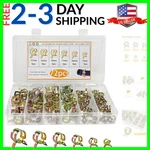 72PCS , 7-17MM Spring Band Type Action Hose Clamp Auto Fastener Assortment Ki.... Fixed Price $18.74.