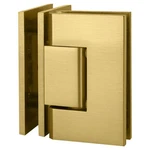 Crl Geneva Glass To Shower Hinge 90 Satin Brass. Fixed Price $53.84.