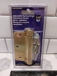 Hillman 852548 Adjustable 1/4 Round Corner Satin Brass Spring Hinge Ships Free!. Fixed Price $12.99.