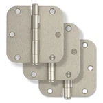 Miseno MDH3503 3-1/2 X Plain Bearing 5/8" Radius Corner Nickel. Fixed Price $25.89.