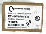 Command Access 71029 Heavy-weight Electric Transfer Hinge 4.5X4.5 626. Fixed Price $59.95.