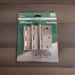 Mastercraft Door Hinges 431-6214 1/2" 1/4" Satin Nickle Finish Removable Pin. Fixed Price $12.00.