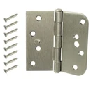 Everbilt Door Hinge 4 Inch Security Locking Feature Radius X Square. Fixed Price $9.00.