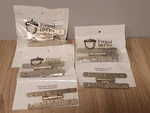 Usa Made Vint Acorn Manufacturing 4-1/2" Rough Iron Flush Cabinet/door Hinges. Fixed Price $19.99.