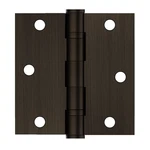 Solid Brass Door Hinge 3.5X3.5 Square Corner 2 Ball Bearing Heavy Duty Single. Fixed Price $15.53.
