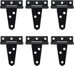 Hlmoptimo Heavy Duty Hinge, 6 Pcs, 2 Inch, Black, Powder Coated Metal Alloy. Fixed Price $14.58.