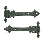 Wrought Iron Strap Hinge 9 Inch Southern Charm Rust Resistant Barn Pack Of 2. Fixed Price $30.99.
