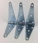 Qty 3 Hillman 6" Heavy Strap Hinges 851942 Free Shipping. Fixed Price $18.88.