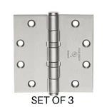Set Of Mckinney MK59838 4-1/2 X TA2314 32D 5-KNUCKLE Brushed Stainless. Fixed Price $88.09.