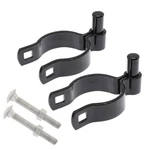 1/2" (2 3/8" Od) X 5/8" Black Male Gate Frame Hinges For Chain Link Fence P.... Fixed Price $25.54.