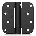 Haidms 2 Self Closing Door Hinges 4 Inch Matte Pack, BLACK-5/8". Fixed Price $17.37.