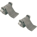 2-PACK Formed Steel Strap Hinge Trailer Doors, Ramp Gate B2426FS. Fixed Price $24.99.