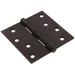 Hillman 852601 Square Corner Door Hinge Black (4"). Fixed Price $8.95.