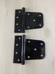 Lot Of National Hardware Zinc Plated Extra Heavy Gate Hinges 3-1/2 New. Fixed Price $36.10.