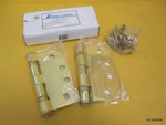 Deltana S44R5HDB3 Steel 4-INCH X 5/8-INCH Polished Brass Hinge. Fixed Price $10.84.