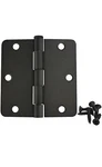26 Pack - Cosmas Oil Rubbed Bronze Door Hinge 3.5 X W 1/4 Radius Corners. Fixed Price $25.00.