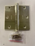 Baldwin 1035.044.I 3-1/2" Wide Plain Bearing Square Corner Mortise Door Hinge. Fixed Price $33.11.