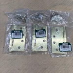 Heavy Duty Brushed Brass 3 Pc. Brainert Door Hinges 4" B1650 Screws Included. Fixed Price $17.49.