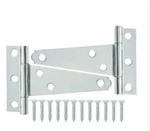 2PK Everbilt 3 Inch Tool Box Gate Shed Cabinet Door Hardware Tee T-hinges 15291. Fixed Price $12.00.
