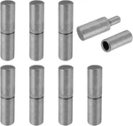 Pcs Weldable Barrel Hinges 2-3/8" X 5/8" Heavy Duty Steel On Bullet Door. Fixed Price $29.09.