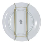 Rocky Mountain Goods Plate Hanger For Wall And 11" - 17", Gold. Fixed Price $12.99.