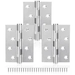 Mozcorn 3PCS Stainless Steel Door Hinges Inch, Heavy - Pack, Silver. Fixed Price $25.42.