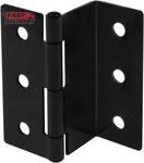 Gbgs 6 Pcs 3" High Half-surface Chest Hinges,black Offset For 1" Thick Doo. Fixed Price $24.08.
