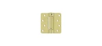 Deltana DSH4R43 X 1/4" Spring Hinge, Ul Listed Polished Brass. Fixed Price $18.45.