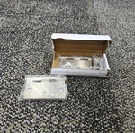 (2 Pairs) Emtek 9201315: 3.5" X Square Corner Plain Bearing Hinges US15. Fixed Price $26.95.