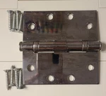 Stanley Exterior Hinges Lot Of 3 Fbb 179 Bright Chrome 4.5" Heavy Duty. Fixed Price $24.99.