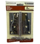 Gatehouse 4 Inch Polished Mortise Door Hinge 0308888 Stainless Steel 23. Fixed Price $6.60.